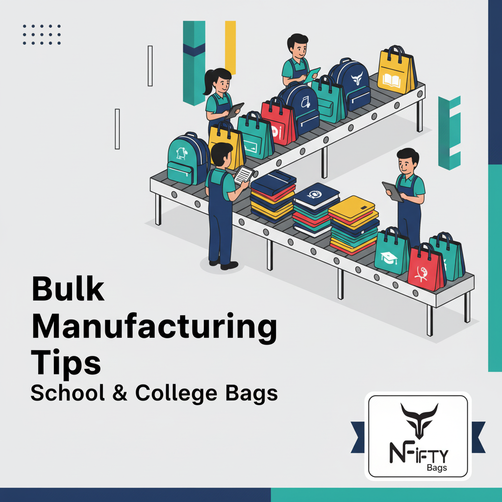 Bulk Manufacturing Tips for School and College Bags